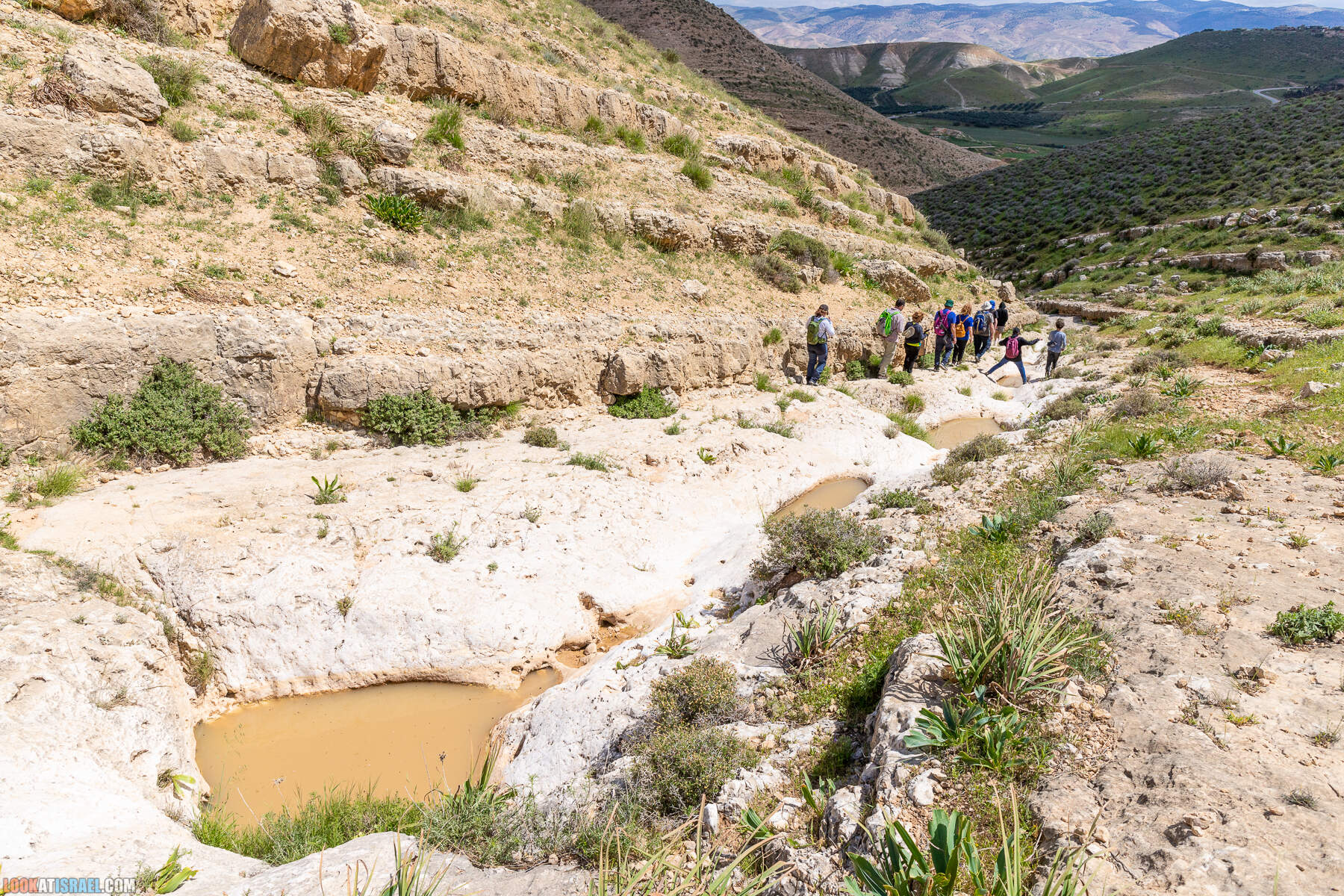 Ущелье Вади а-Шек в Иорданской долине - וואדי א-שק מונטר א-שק