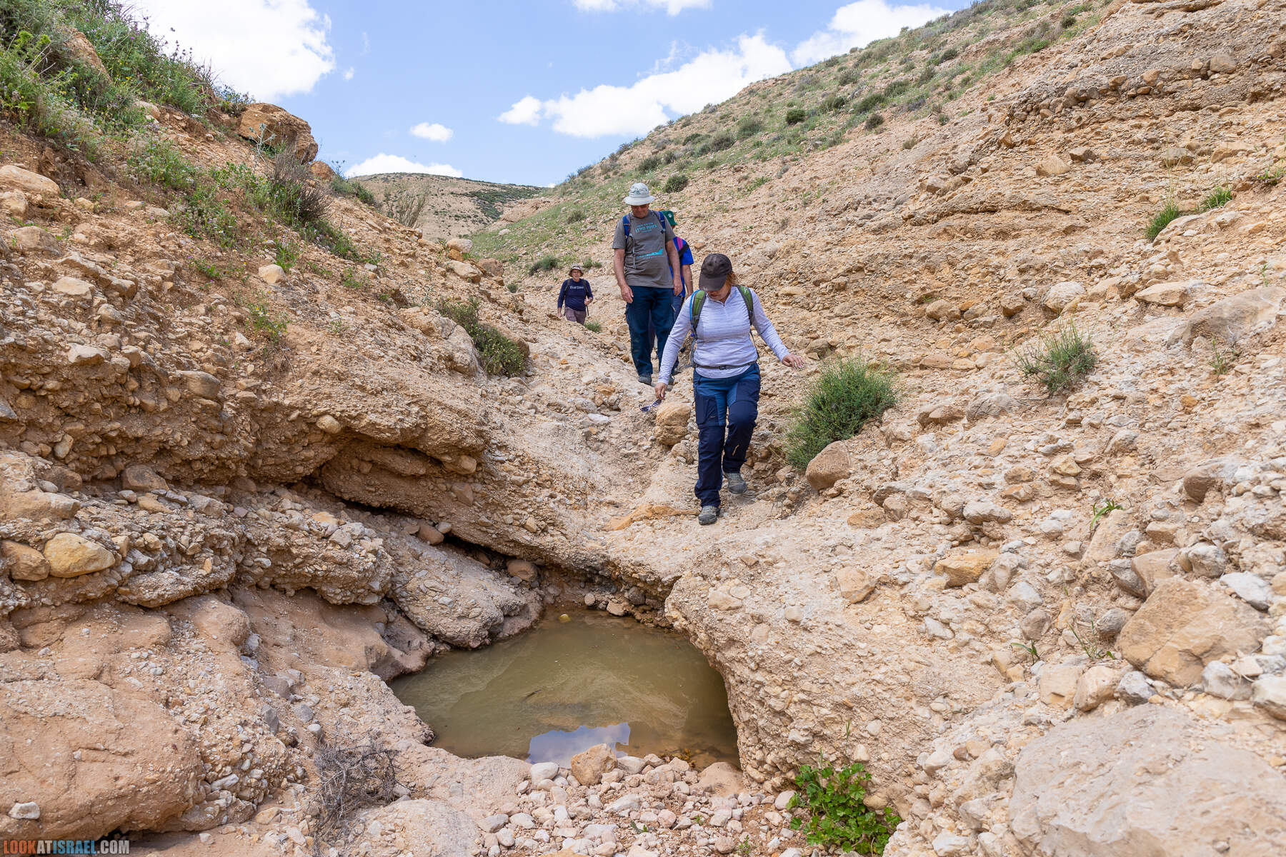 Ущелье Вади а-Шек в Иорданской долине - וואדי א-שק מונטר א-שק