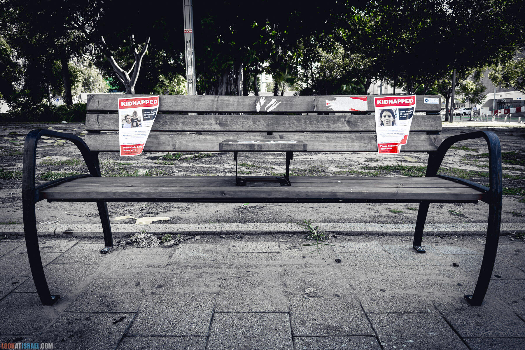 Тель Авив во время войны Железные мечи, октябрь 2023