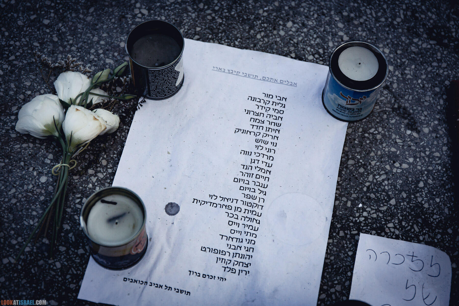 Тель Авив во время войны Железные мечи, октябрь 2023