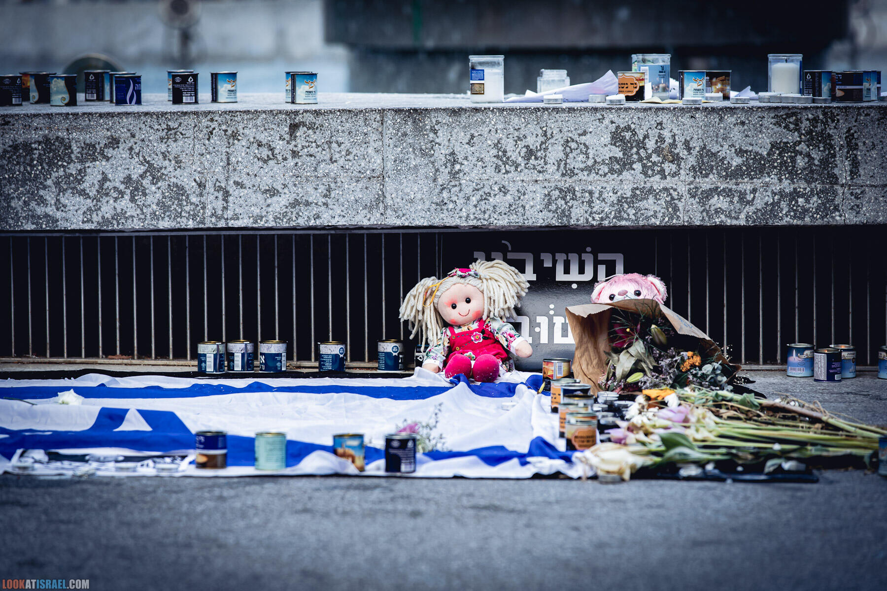 Тель Авив во время войны Железные мечи, октябрь 2023