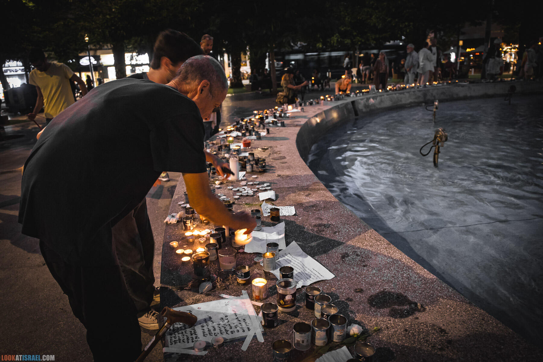 Тель Авив во время войны Железные мечи, октябрь 2023