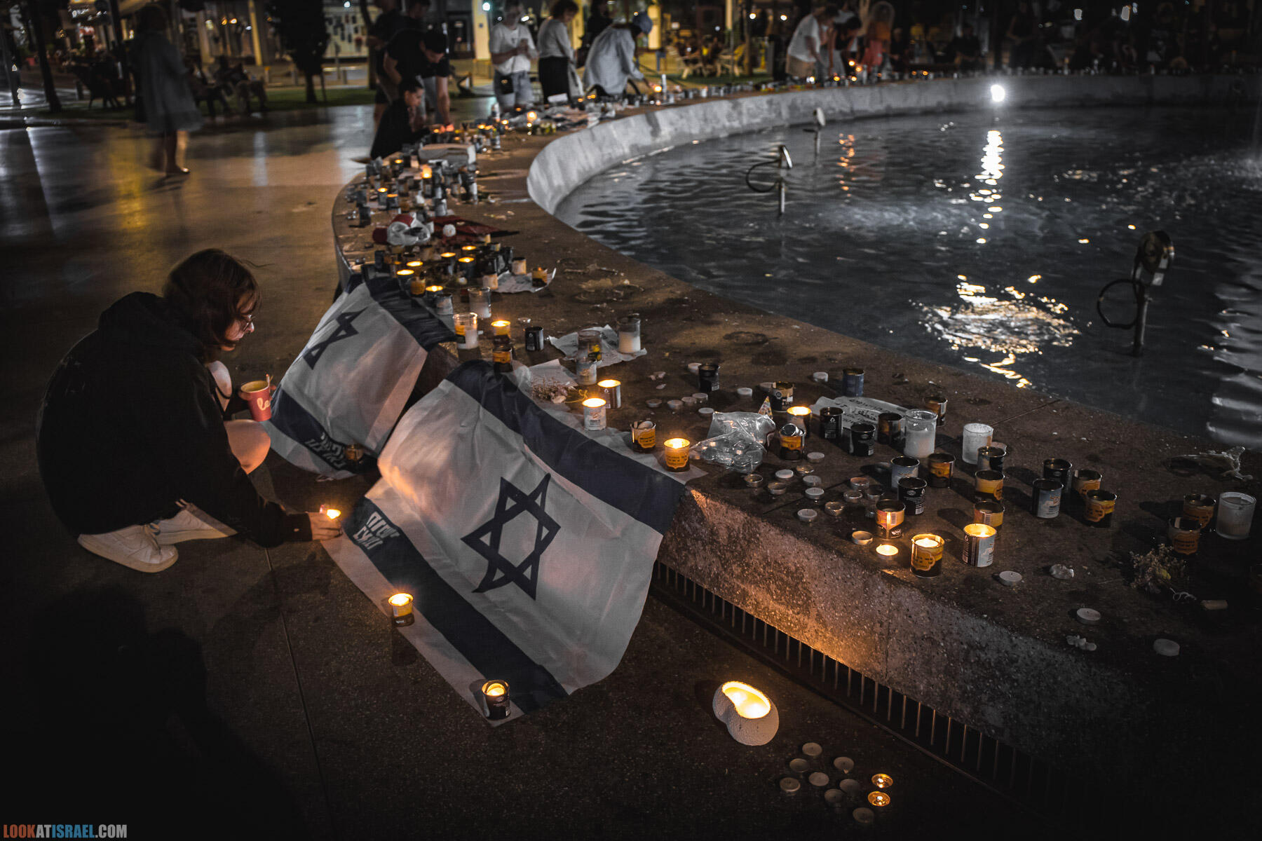 Тель Авив во время войны Железные мечи, октябрь 2023