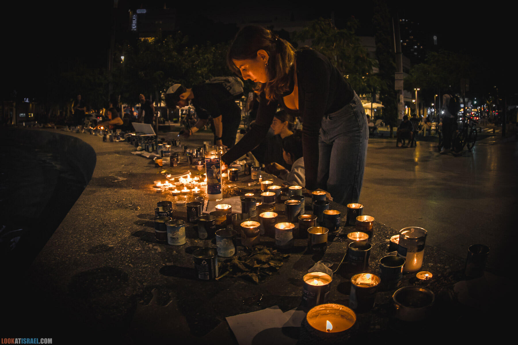 Тель Авив во время войны Железные мечи, октябрь 2023