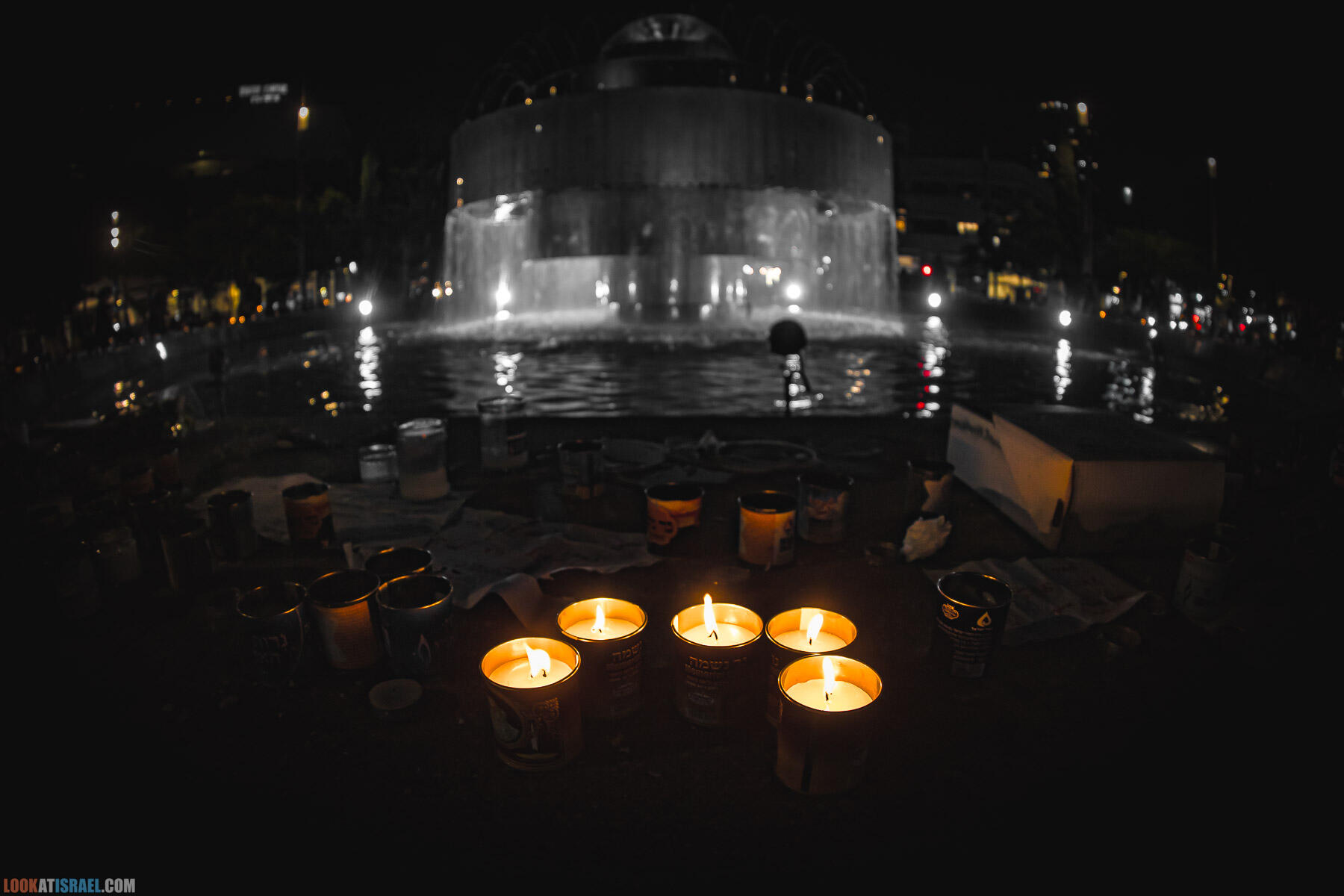 Тель Авив во время войны Железные мечи, октябрь 2023