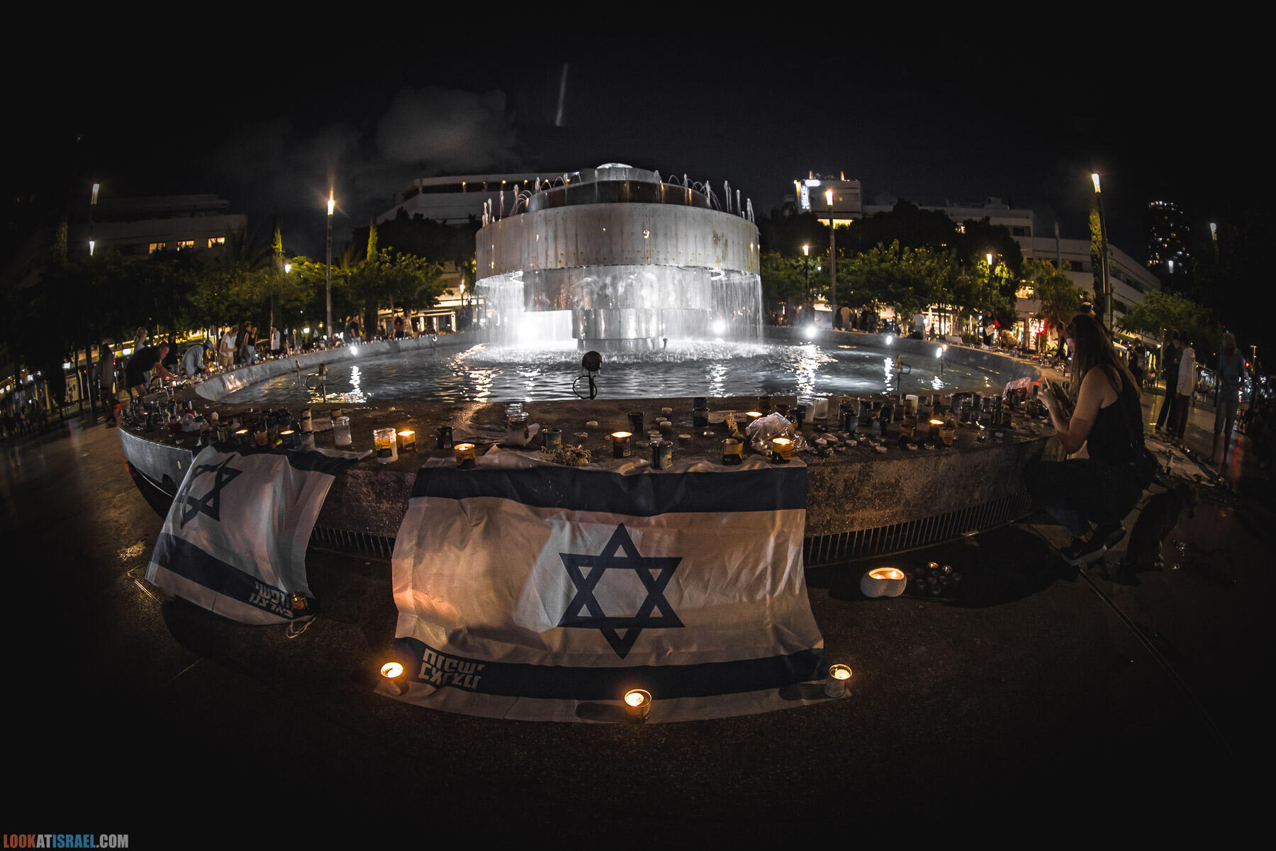 Тель Авив во время войны Железные мечи, октябрь 2023