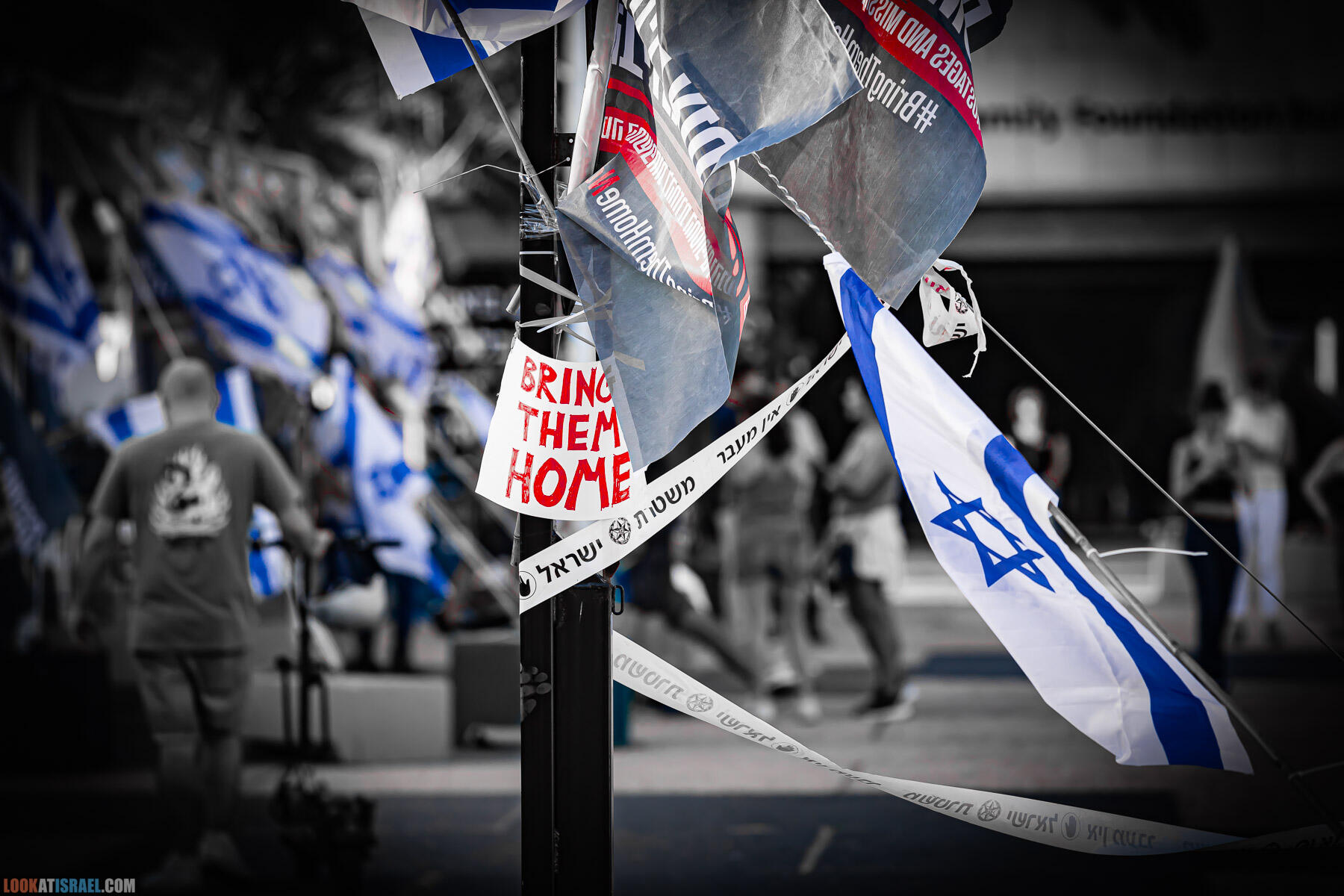 Субботний стол для похищенных - Shabbat table for hostages - שולחן ארוחת שבל לחטופים