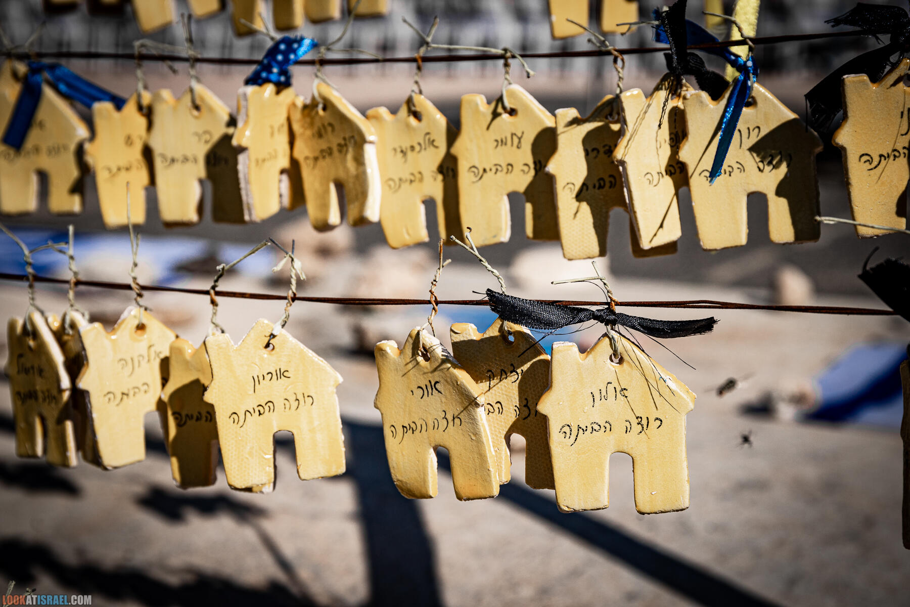 100 дней в заложниках. Площадь похищенных, Тель Авив