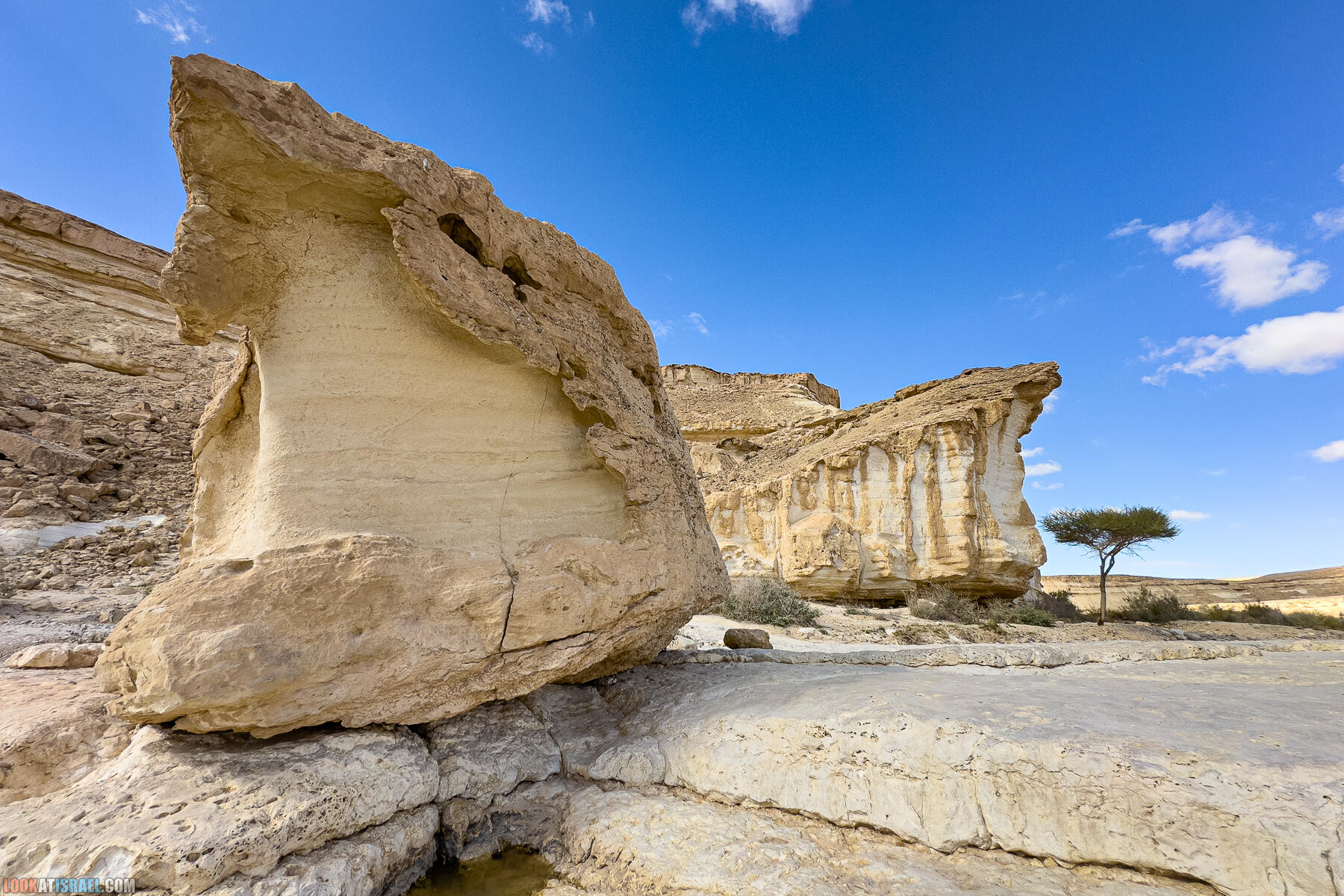 Долина Арава на джипах за два дня - Долина Цин, нахаль и маале Марзева, источник Эйн Ум-Тина, водопад Хагор