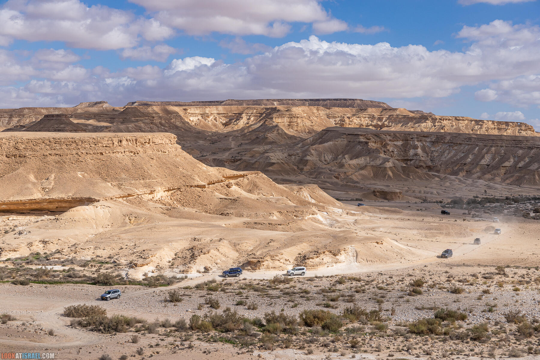 Долина Арава на джипах за два дня - Долина Цин, нахаль и маале Марзева, источник Эйн Ум-Тина, водопад Хагор