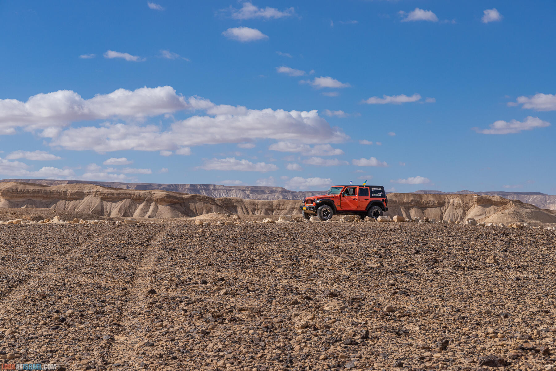 Долина Арава на джипах за два дня - Долина Цин, нахаль и маале Марзева, источник Эйн Ум-Тина, водопад Хагор