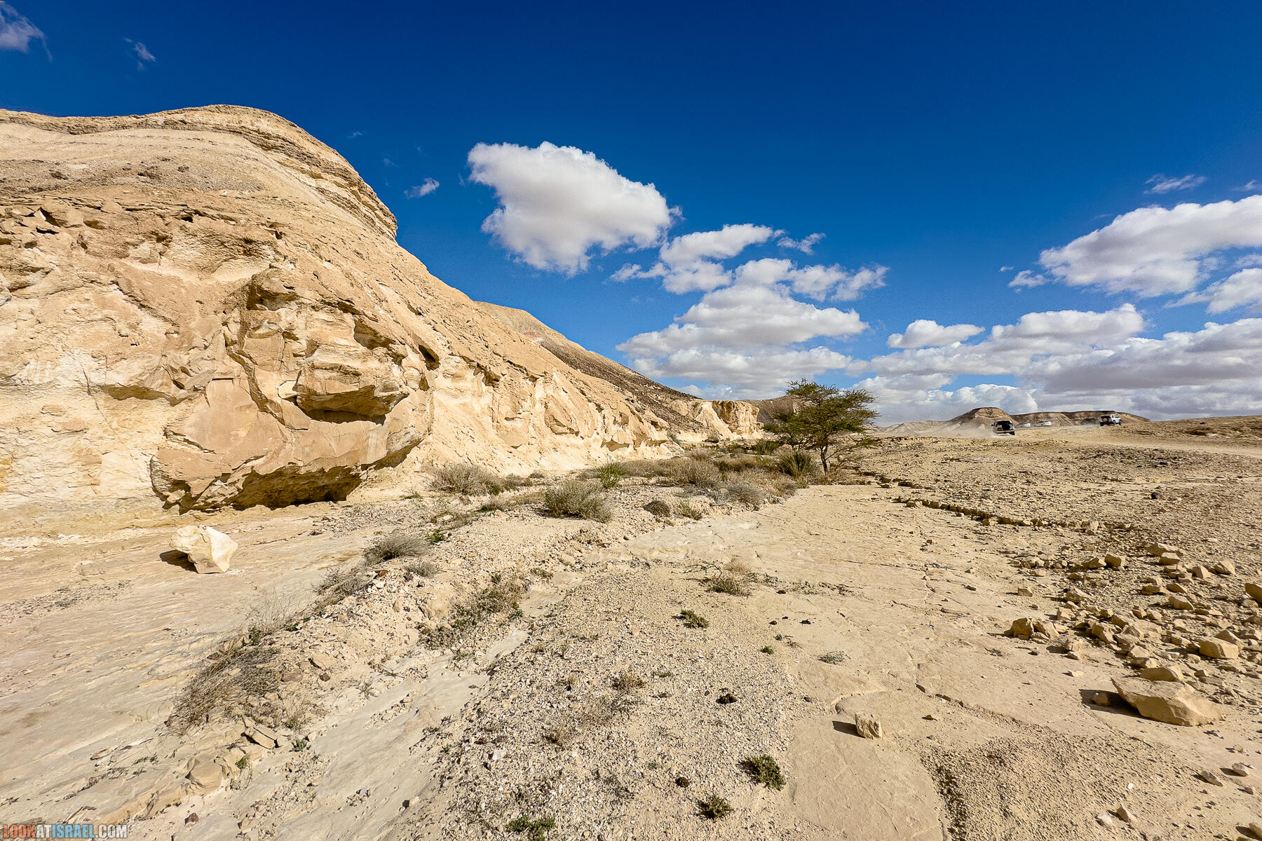 Долина Арава на джипах за два дня - Долина Цин, нахаль и маале Марзева, источник Эйн Ум-Тина, водопад Хагор