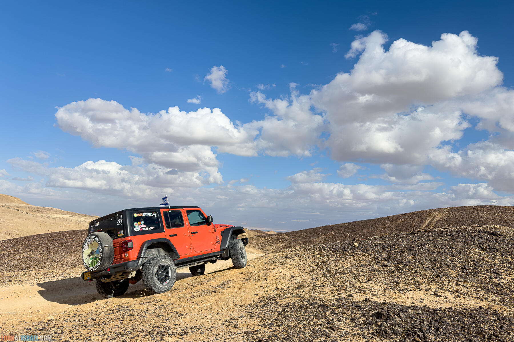 Долина Арава на джипах за два дня - Долина Цин, нахаль и маале Марзева, источник Эйн Ум-Тина, водопад Хагор