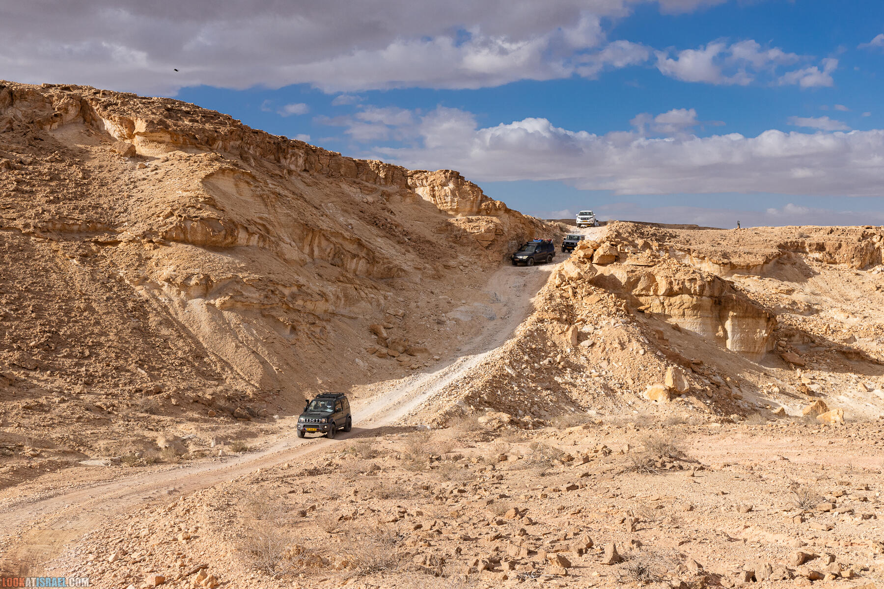 Долина Арава на джипах за два дня - Долина Цин, нахаль и маале Марзева, источник Эйн Ум-Тина, водопад Хагор