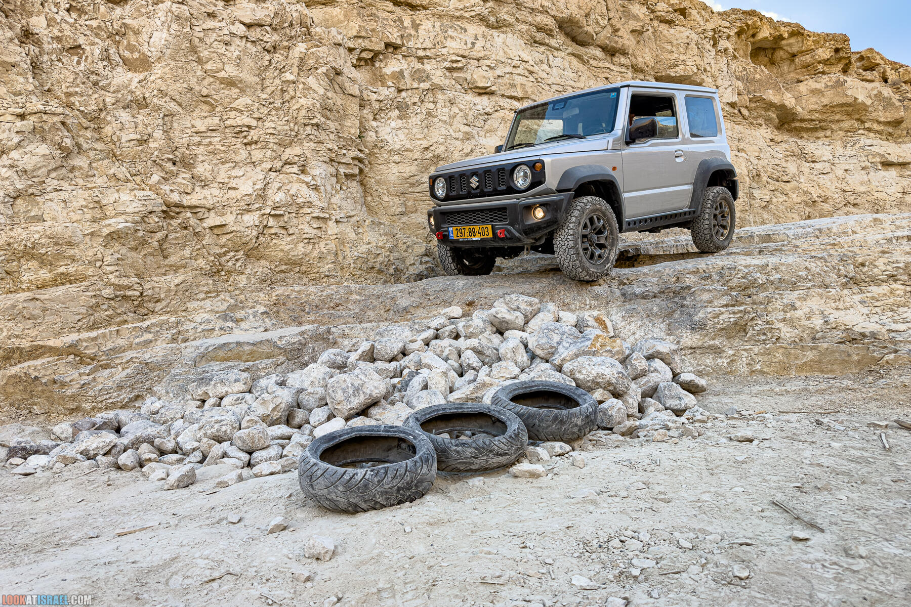 Долина Арава на джипах за два дня - Долина Цин, нахаль и маале Марзева, источник Эйн Ум-Тина, водопад Хагор