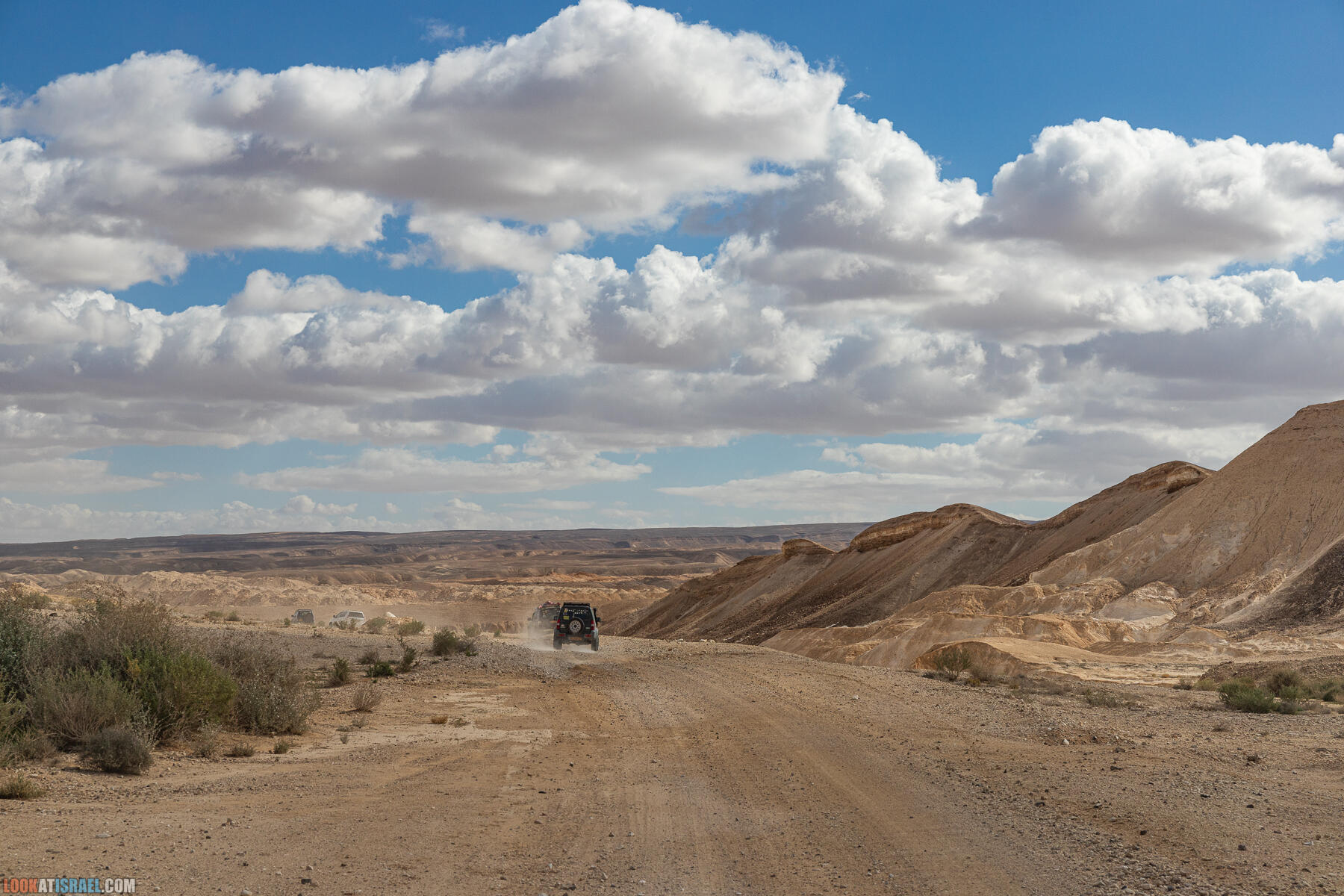 Долина Арава на джипах за два дня - Долина Цин, нахаль и маале Марзева, источник Эйн Ум-Тина, водопад Хагор