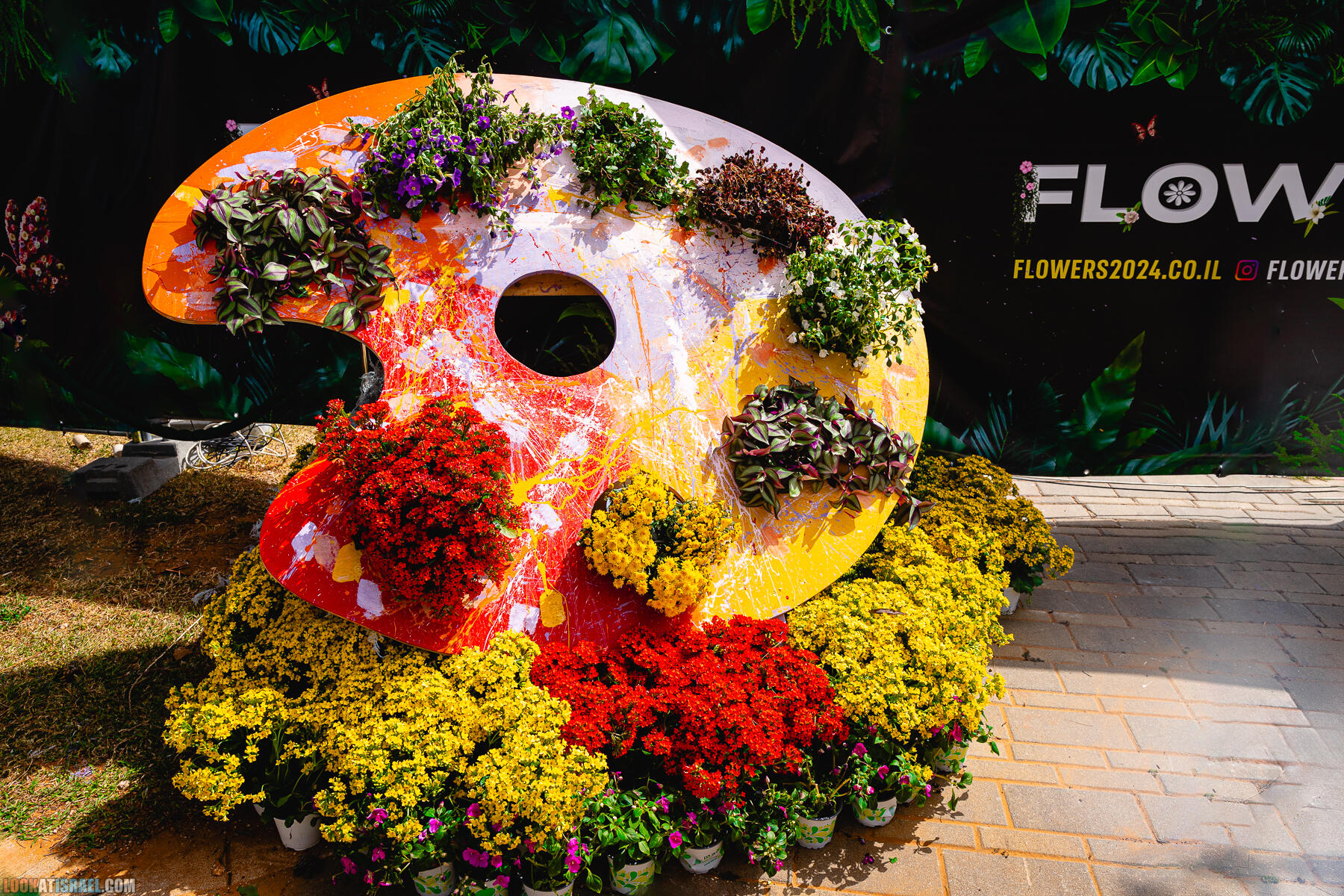 Выставка цветов в Тель-Авиве - Flowers expo in Tel Aviv - תערוכת פרחים בתל אביב