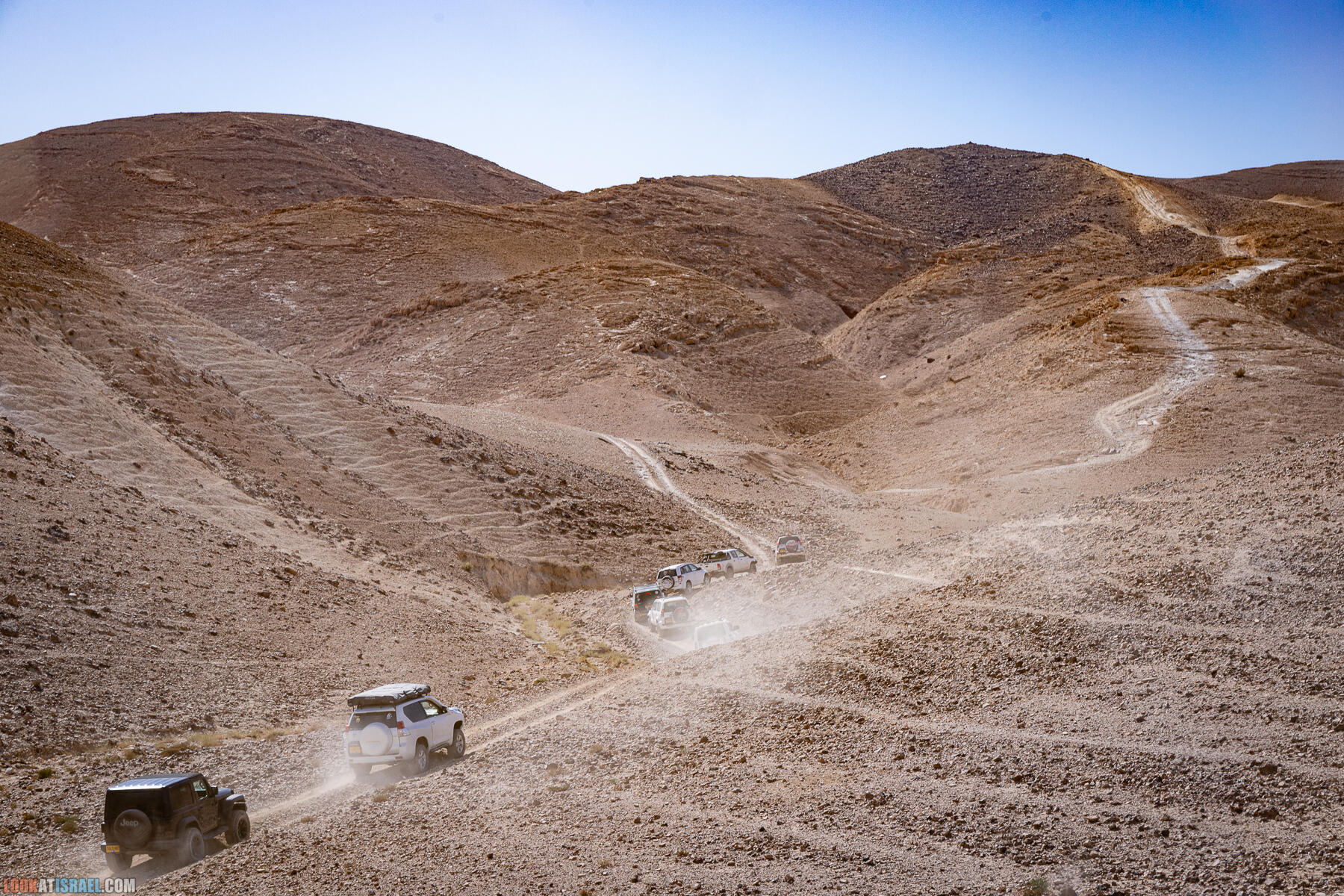 Один самых технически сложных внедорожных маршрутов Израиля - Ножи Димоны - Сакиней Димона -  LookAtIsrael.com - Фото путешествия по Израилю