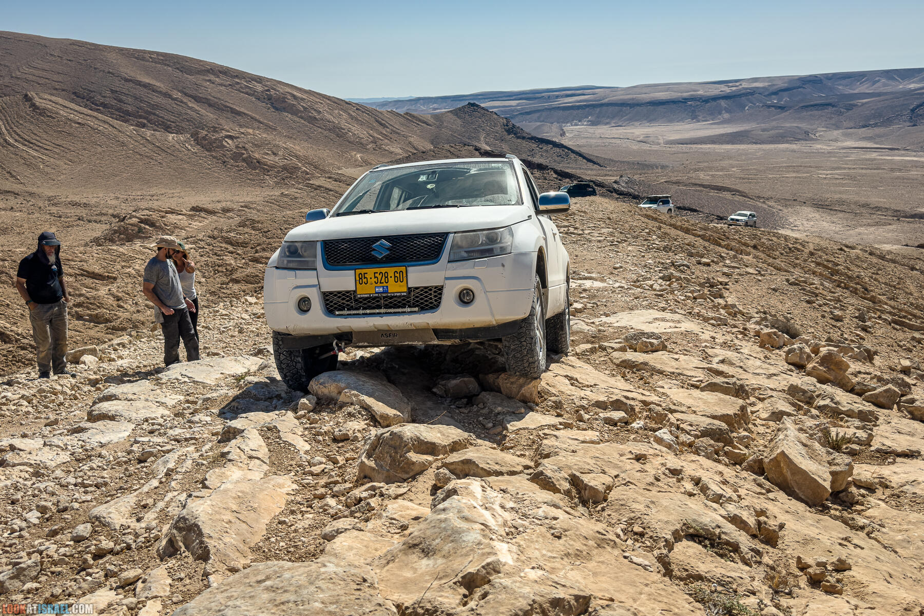 Один самых технически сложных внедорожных маршрутов Израиля - Ножи Димоны - Сакиней Димона -  LookAtIsrael.com - Фото путешествия по Израилю