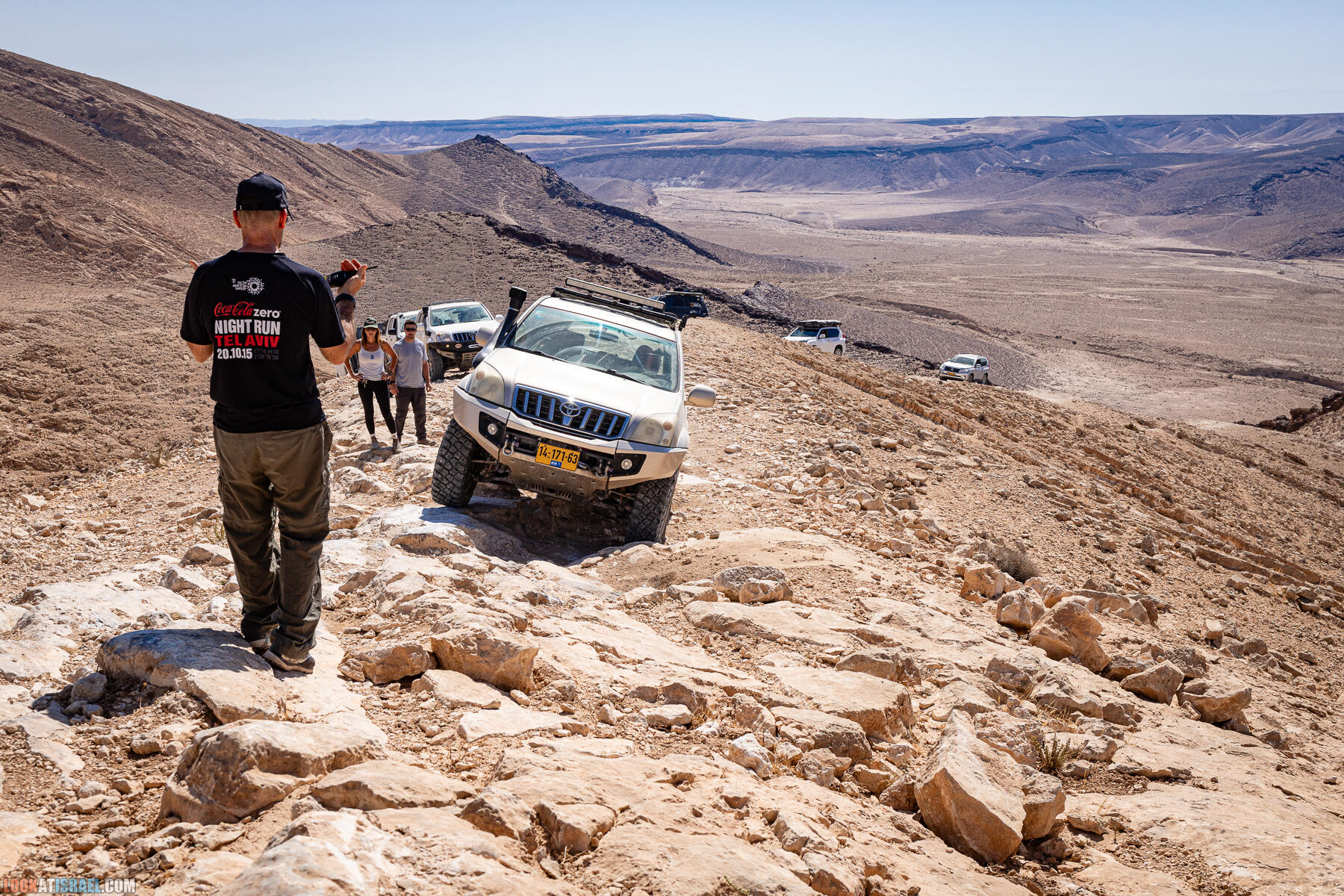 Один самых технически сложных внедорожных маршрутов Израиля - Ножи Димоны - Сакиней Димона -  LookAtIsrael.com - Фото путешествия по Израилю