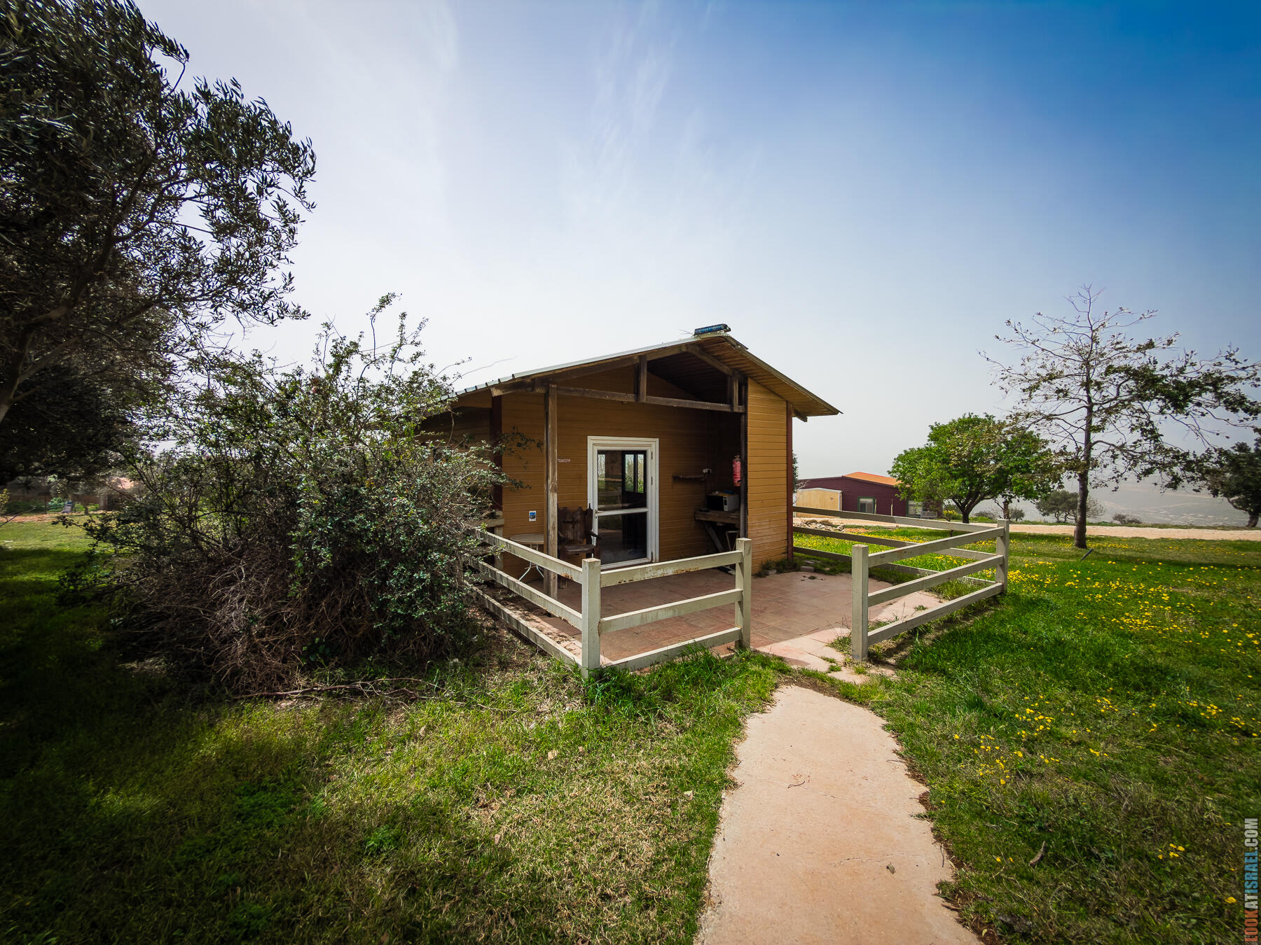 Хребет Гидеона, поселение Итамар, ферма Гиват Олам, цветение в Самарии