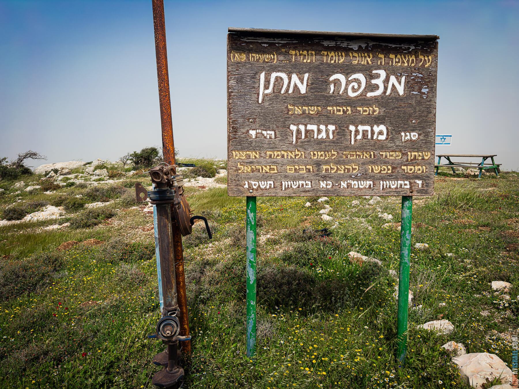 Хребет Гидеона, поселение Итамар, ферма Гиват Олам