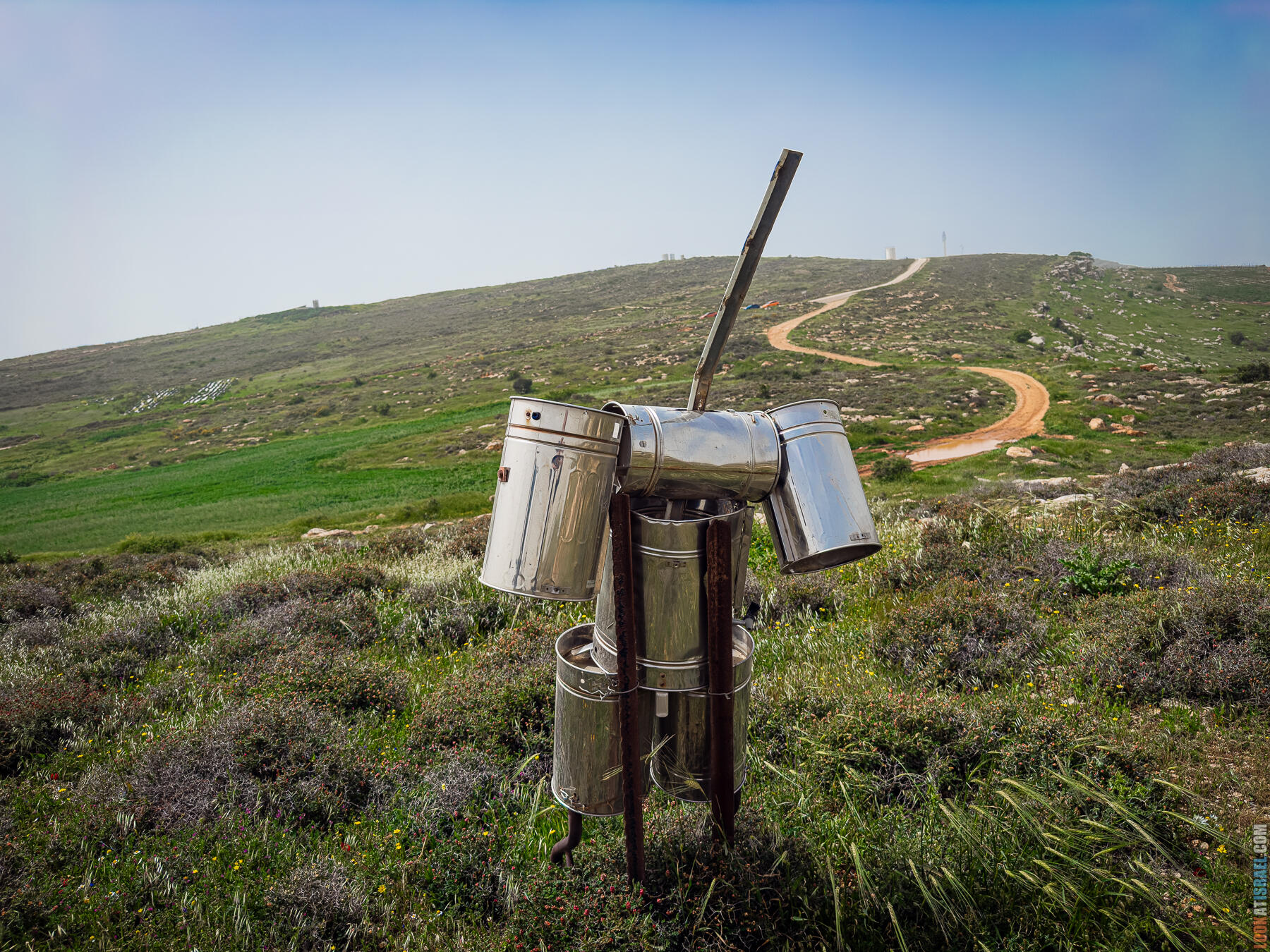 Хребет Гидеона, поселение Итамар, ферма Гиват Олам, цветение в Самарии