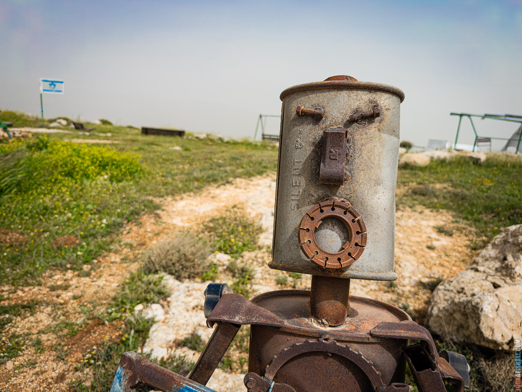 Хребет Гидеона, поселение Итамар, ферма Гиват Олам, цветение в Самарии