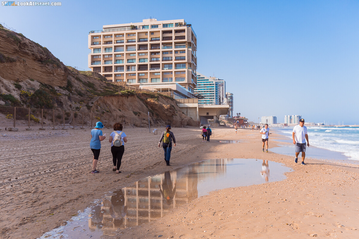 Израильская тропа, участок 15-2 Апполония (Арсуф) - Порт Тель-Авива | Israel National Trail | שביל ישראל, קטע 15-2 ארסוף נמל תל אביב | shvil.LookAtIsrael.com - Фото путешествия по Израилю