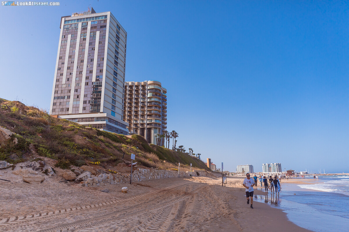 Израильская тропа, участок 15-2 Апполония (Арсуф) - Порт Тель-Авива | Israel National Trail | שביל ישראל, קטע 15-2 ארסוף נמל תל אביב | shvil.LookAtIsrael.com - Фото путешествия по Израилю