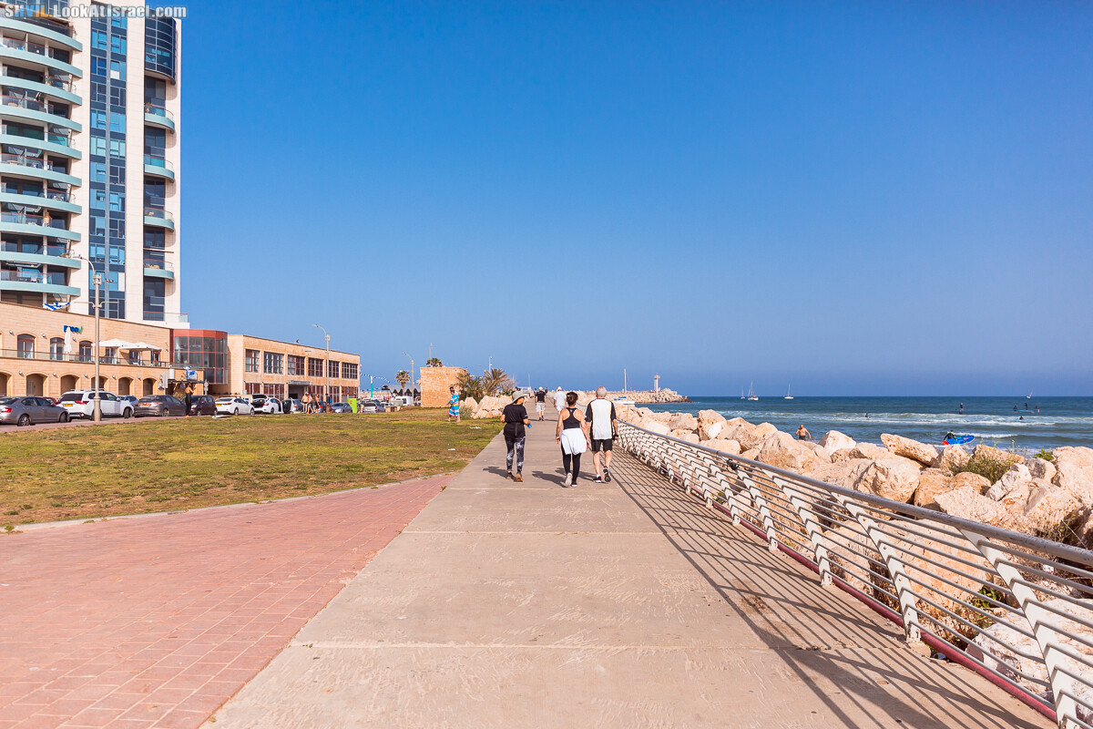 Израильская тропа, участок 15-2 Апполония (Арсуф) - Порт Тель-Авива | Israel National Trail | שביל ישראל, קטע 15-2 ארסוף נמל תל אביב | shvil.LookAtIsrael.com - Фото путешествия по Израилю