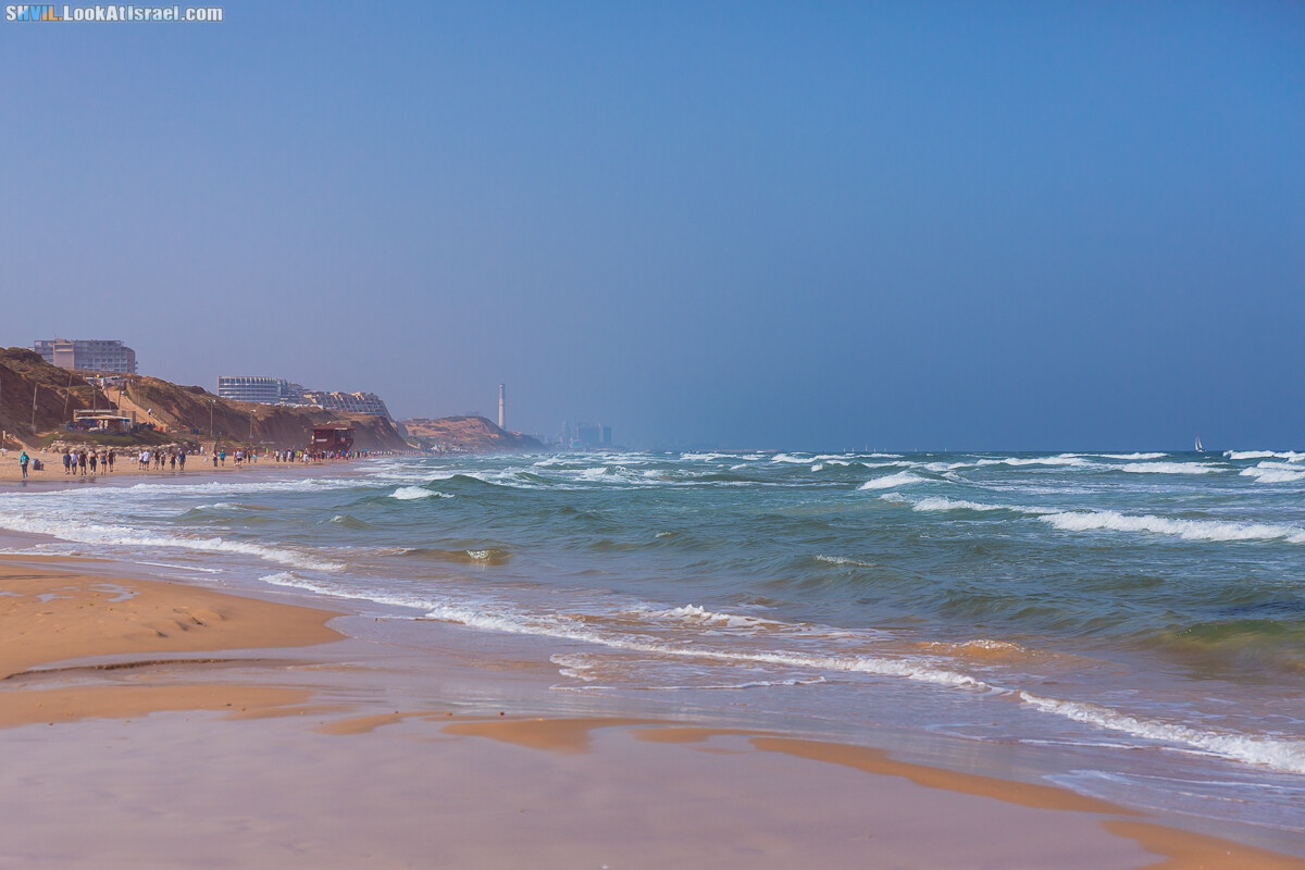 Израильская тропа, участок 15-2 Апполония (Арсуф) - Порт Тель-Авива | Israel National Trail | שביל ישראל, קטע 15-2 ארסוף נמל תל אביב | shvil.LookAtIsrael.com - Фото путешествия по Израилю