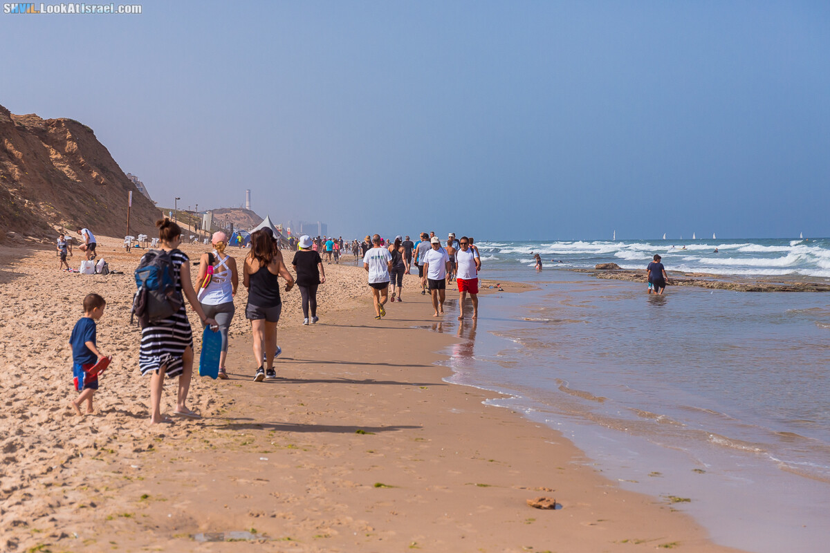 Израильская тропа, участок 15-2 Апполония (Арсуф) - Порт Тель-Авива | Israel National Trail | שביל ישראל, קטע 15-2 ארסוף נמל תל אביב | shvil.LookAtIsrael.com - Фото путешествия по Израилю