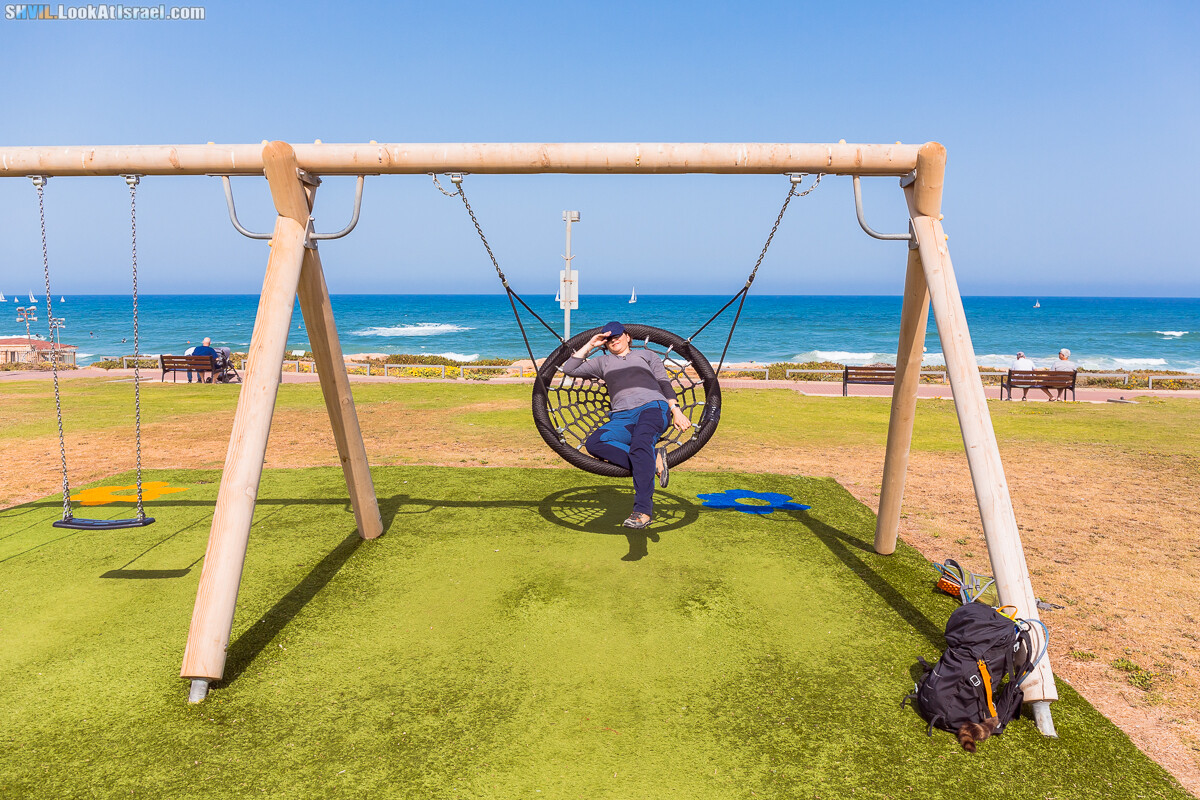 Израильская тропа, участок 15-2 Апполония (Арсуф) - Порт Тель-Авива | Israel National Trail | שביל ישראל, קטע 15-2 ארסוף נמל תל אביב | shvil.LookAtIsrael.com - Фото путешествия по Израилю