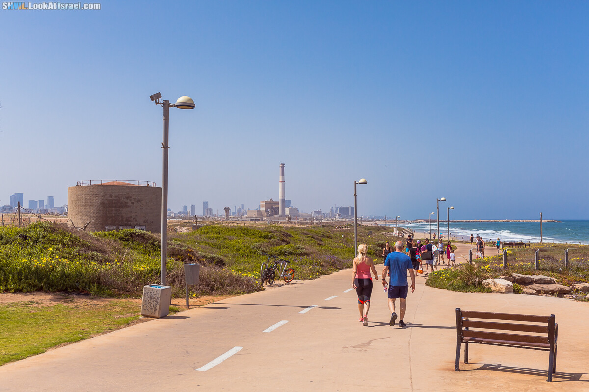 Израильская тропа, участок 15-2 Апполония (Арсуф) - Порт Тель-Авива | Israel National Trail | שביל ישראל, קטע 15-2 ארסוף נמל תל אביב | shvil.LookAtIsrael.com - Фото путешествия по Израилю