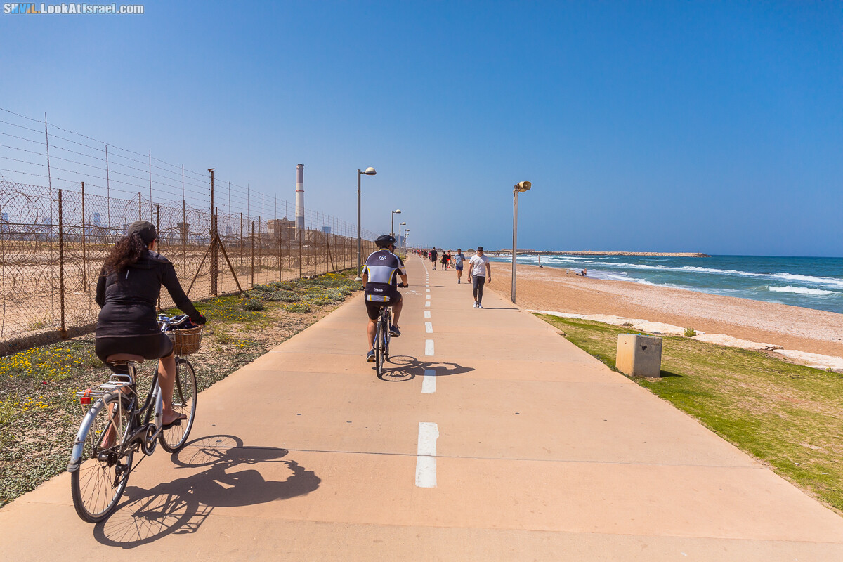 Израильская тропа, участок 15-2 Апполония (Арсуф) - Порт Тель-Авива | Israel National Trail | שביל ישראל, קטע 15-2 ארסוף נמל תל אביב | shvil.LookAtIsrael.com - Фото путешествия по Израилю