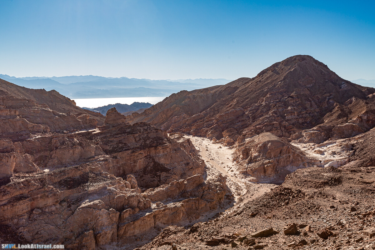 Израильская тропа, участок 46 Гора Йоаш - Вади Гешрон - Эйлат | Israel National Trail - Yoash Mt - Eilat | שביל ישראל, קטע 46 - הר יואש - אילת | shvil.LookAtIsrael.com - Фото путешествия по Израилю
