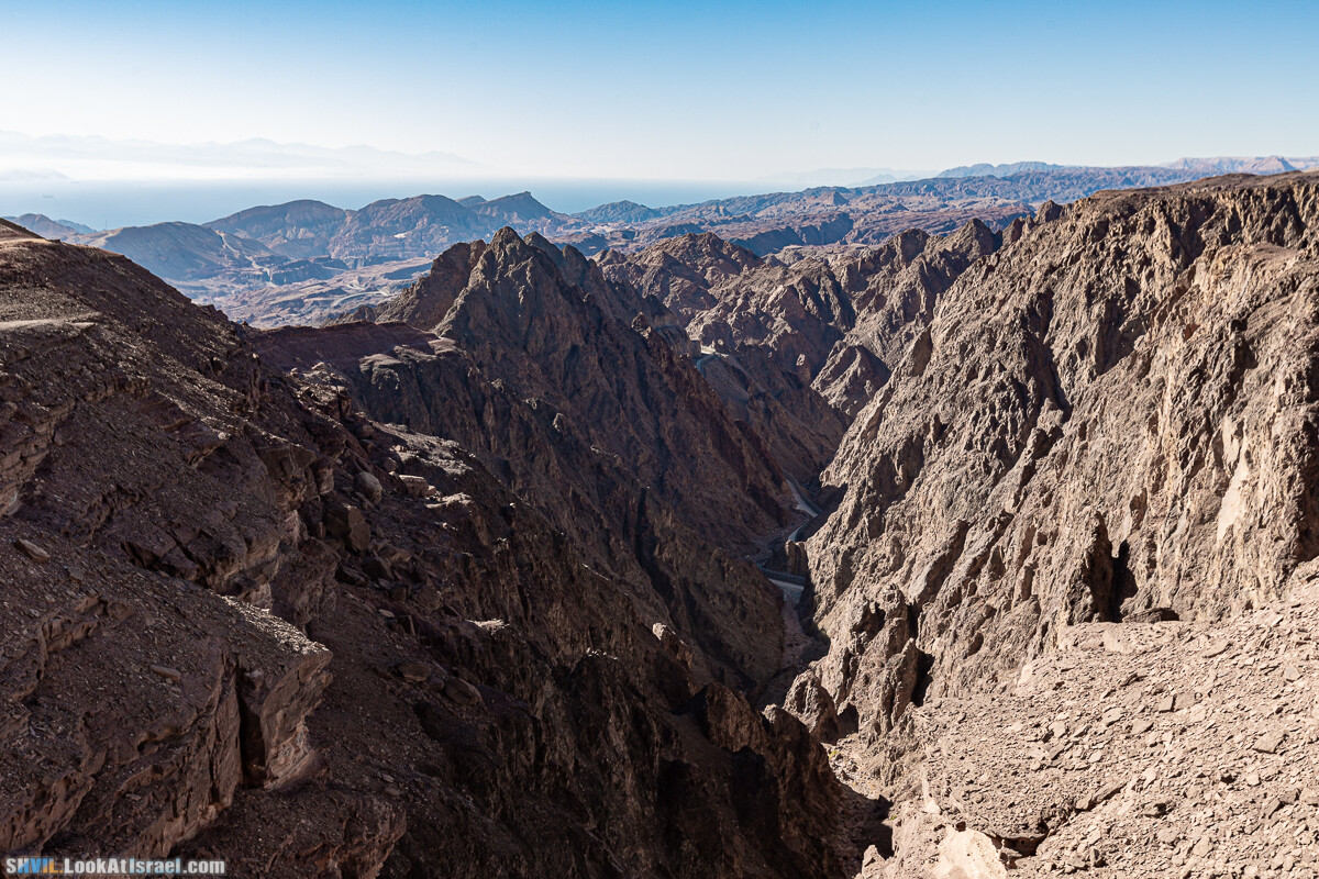 Израильская тропа, участок 46 Гора Йоаш - Вади Гешрон - Эйлат | Israel National Trail - Yoash Mt - Eilat | שביל ישראל, קטע 46 - הר יואש - אילת | shvil.LookAtIsrael.com - Фото путешествия по Израилю