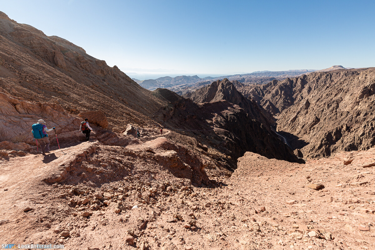 Израильская тропа, участок 46 Гора Йоаш - Вади Гешрон - Эйлат | Israel National Trail - Yoash Mt - Eilat | שביל ישראל, קטע 46 - הר יואש - אילת | shvil.LookAtIsrael.com - Фото путешествия по Израилю