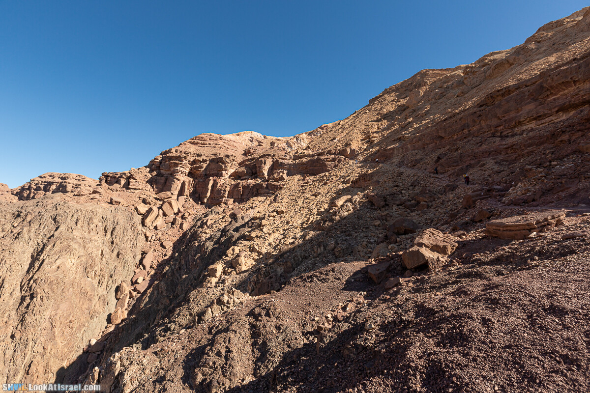 Израильская тропа, участок 46 Гора Йоаш - Вади Гешрон - Эйлат | Israel National Trail - Yoash Mt - Eilat | שביל ישראל, קטע 46 - הר יואש - אילת | shvil.LookAtIsrael.com - Фото путешествия по Израилю