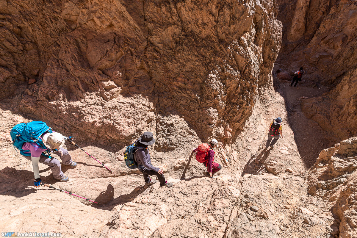 Израильская тропа, участок 46 Гора Йоаш - Вади Гешрон - Эйлат | Israel National Trail - Yoash Mt - Eilat | שביל ישראל, קטע 46 - הר יואש - אילת | shvil.LookAtIsrael.com - Фото путешествия по Израилю