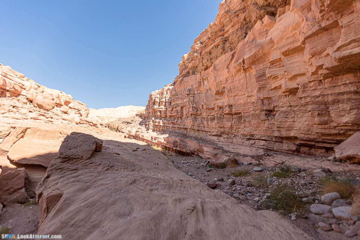 Израильская тропа, участок 46 Гора Йоаш - Вади Гешрон - Эйлат | Israel National Trail - Yoash Mt - Eilat | שביל ישראל, קטע 46 - הר יואש - אילת | shvil.LookAtIsrael.com - Фото путешествия по Израилю