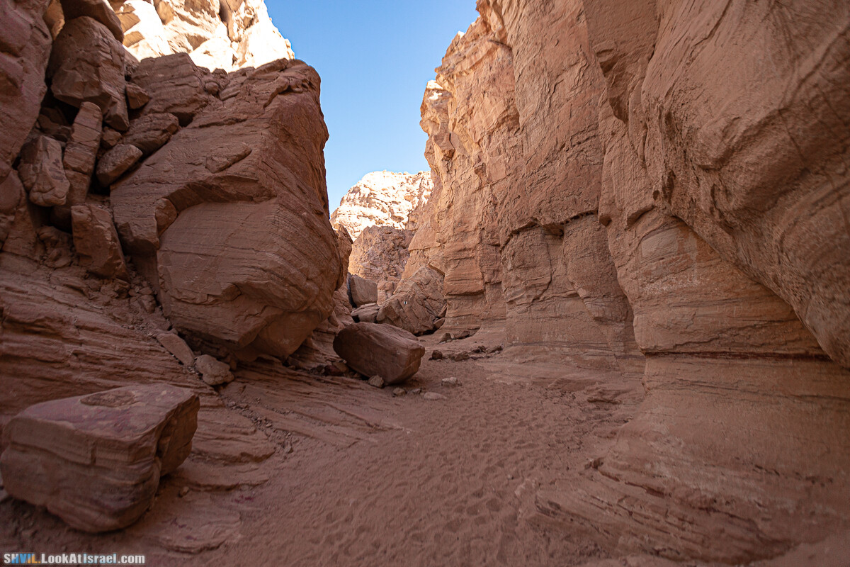 Израильская тропа, участок 46 Гора Йоаш - Вади Гешрон - Эйлат | Israel National Trail - Yoash Mt - Eilat | שביל ישראל, קטע 46 - הר יואש - אילת | shvil.LookAtIsrael.com - Фото путешествия по Израилю