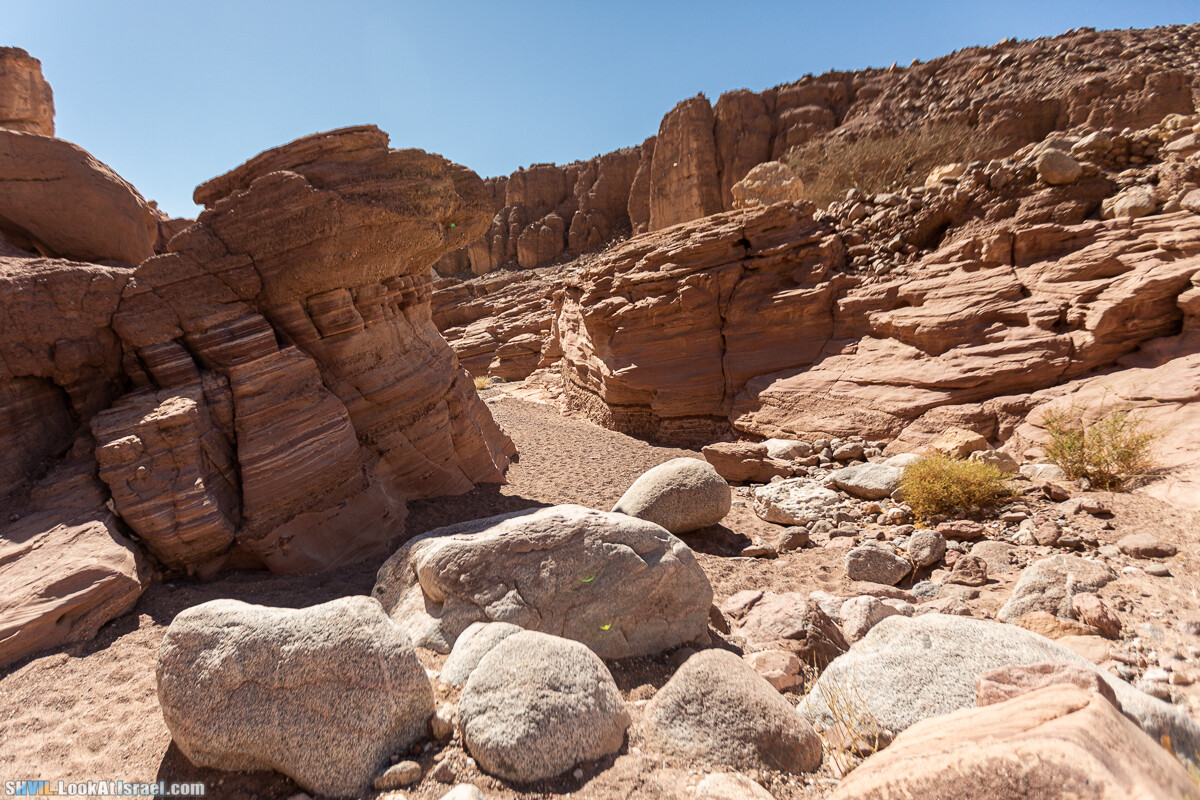 Израильская тропа, участок 46 Гора Йоаш - Вади Гешрон - Эйлат | Israel National Trail - Yoash Mt - Eilat | שביל ישראל, קטע 46 - הר יואש - אילת | shvil.LookAtIsrael.com - Фото путешествия по Израилю