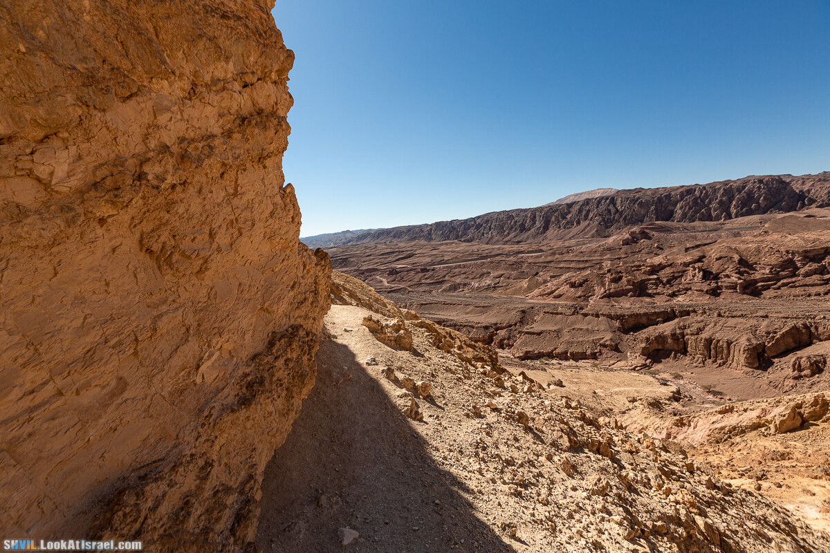 Израильская тропа, участок 46 Гора Йоаш - Вади Гешрон - Эйлат | Israel National Trail - Yoash Mt - Eilat | שביל ישראל, קטע 46 - הר יואש - אילת | shvil.LookAtIsrael.com - Фото путешествия по Израилю