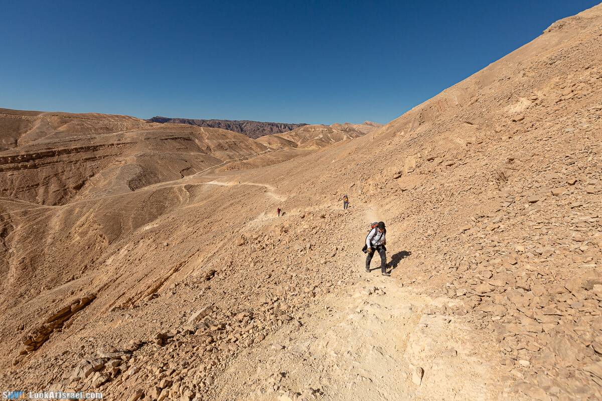 Израильская тропа, участок 46 Гора Йоаш - Вади Гешрон - Эйлат | Israel National Trail - Yoash Mt - Eilat | שביל ישראל, קטע 46 - הר יואש - אילת | shvil.LookAtIsrael.com - Фото путешествия по Израилю