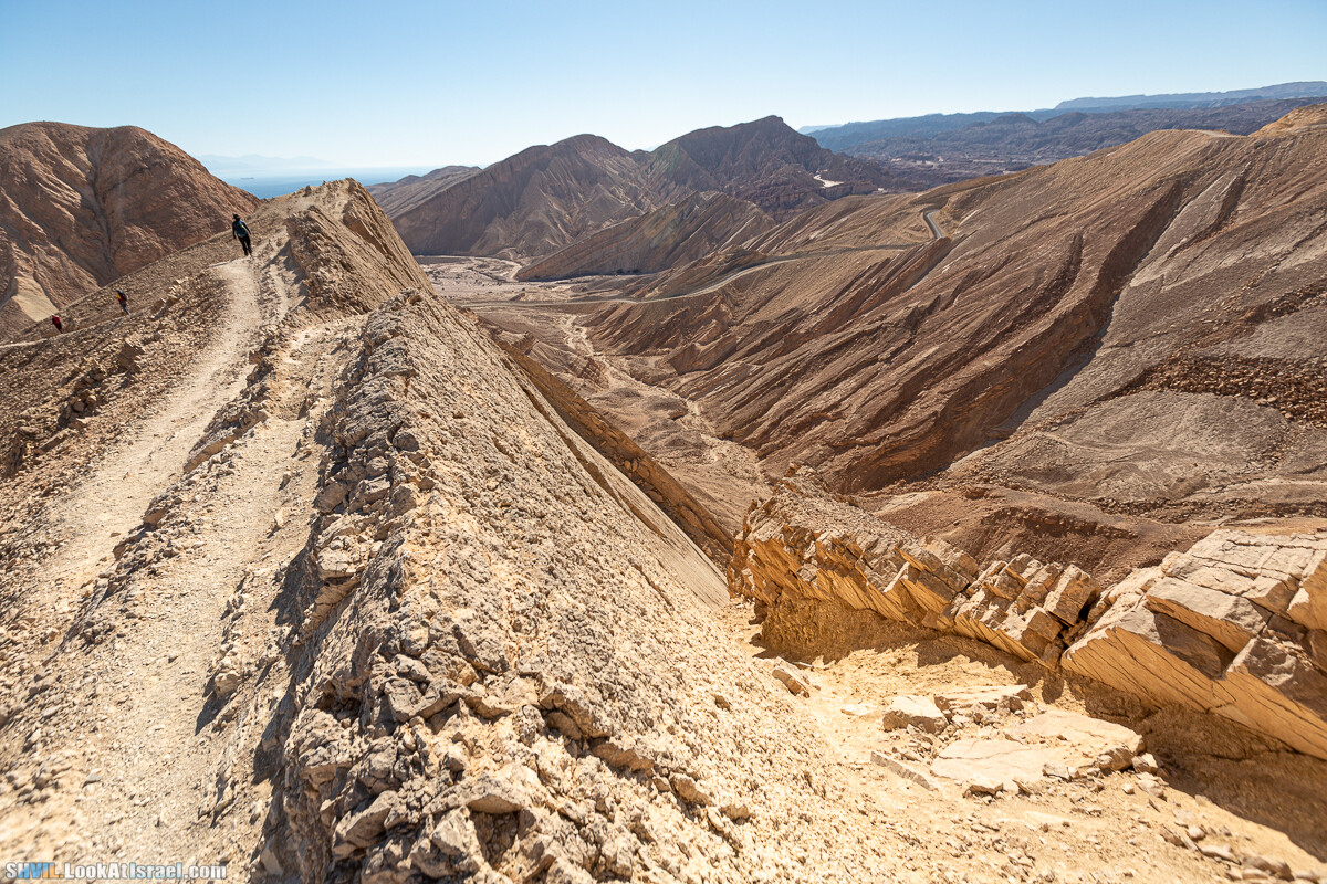 Израильская тропа, участок 46 Гора Йоаш - Вади Гешрон - Эйлат | Israel National Trail - Yoash Mt - Eilat | שביל ישראל, קטע 46 - הר יואש - אילת | shvil.LookAtIsrael.com - Фото путешествия по Израилю