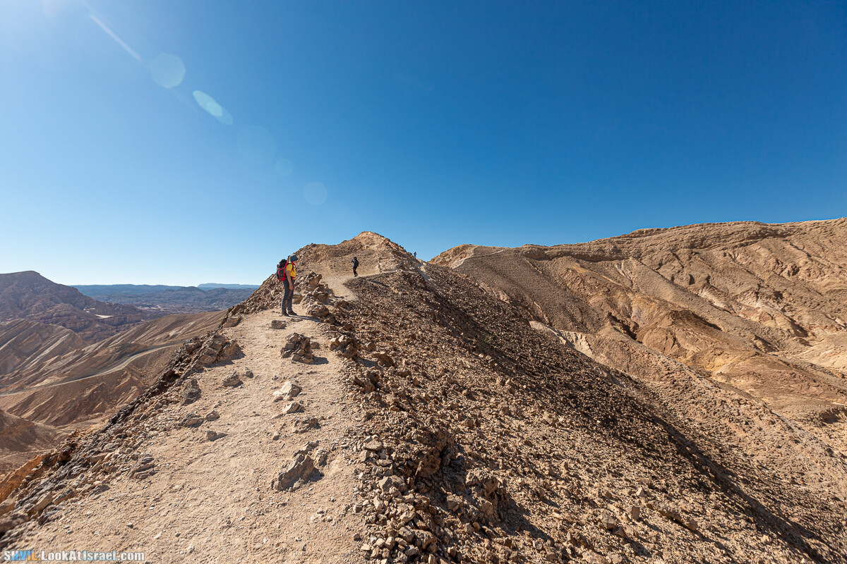 Израильская тропа, участок 46 Гора Йоаш - Вади Гешрон - Эйлат | Israel National Trail - Yoash Mt - Eilat | שביל ישראל, קטע 46 - הר יואש - אילת | shvil.LookAtIsrael.com - Фото путешествия по Израилю