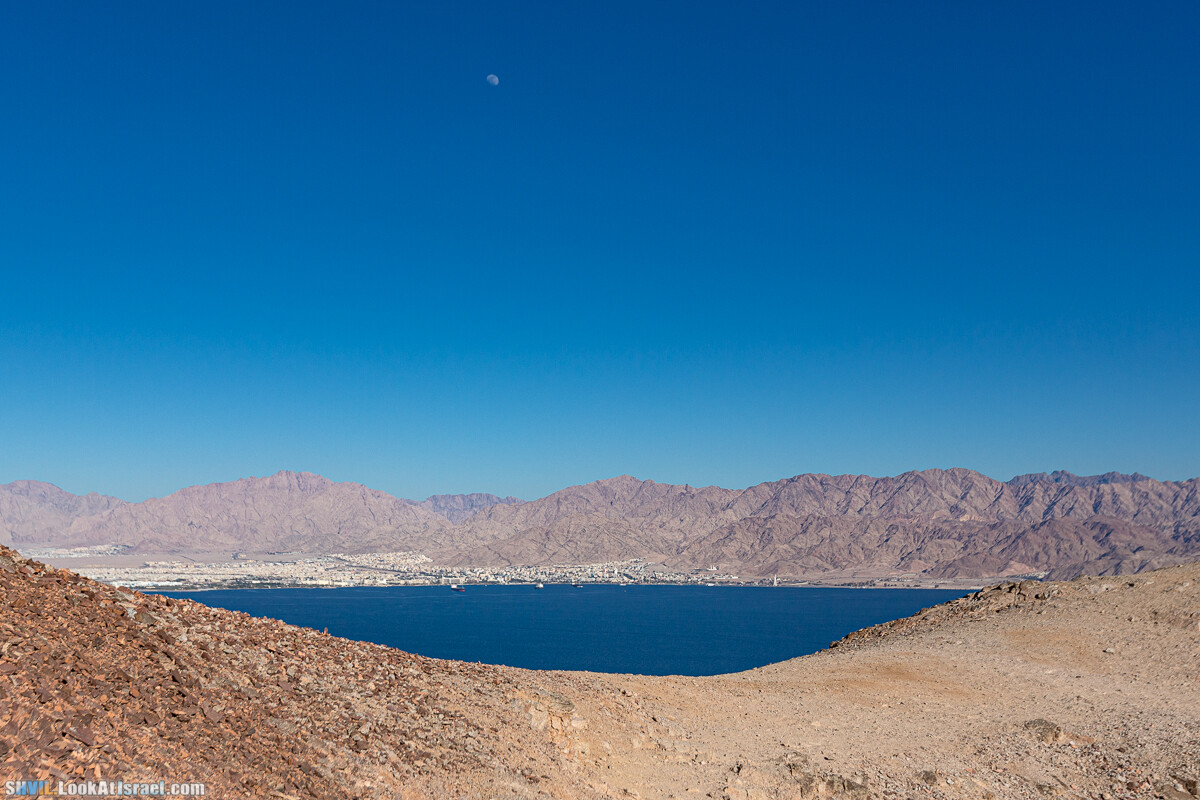 Израильская тропа, участок 46 Гора Йоаш - Вади Гешрон - Эйлат | Israel National Trail - Yoash Mt - Eilat | שביל ישראל, קטע 46 - הר יואש - אילת | shvil.LookAtIsrael.com - Фото путешествия по Израилю