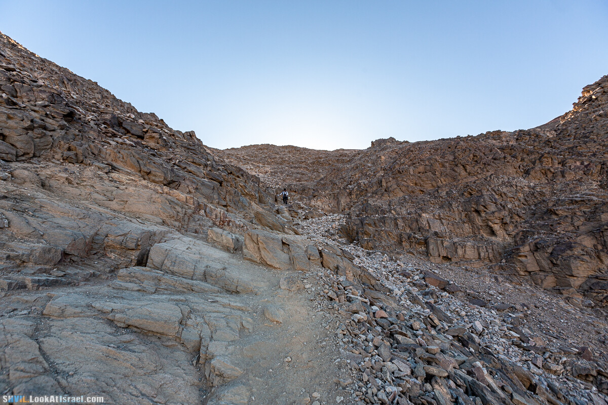 Израильская тропа, участок 46 Гора Йоаш - Вади Гешрон - Эйлат | Israel National Trail - Yoash Mt - Eilat | שביל ישראל, קטע 46 - הר יואש - אילת | shvil.LookAtIsrael.com - Фото путешествия по Израилю